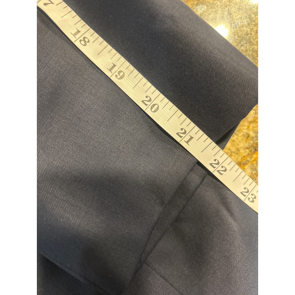 Coppley Mens Navy Blue 100% Wool 2 Button Blazer Sport Coat Size 52S M71888 - Picture 6 of 10
